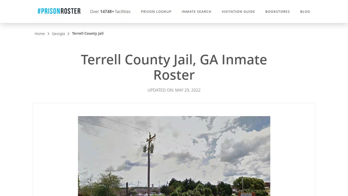 Terrell County Jail, GA Inmate Roster